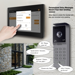 Zestaw 2- żyłowy D3-NRC wideodomofon 7